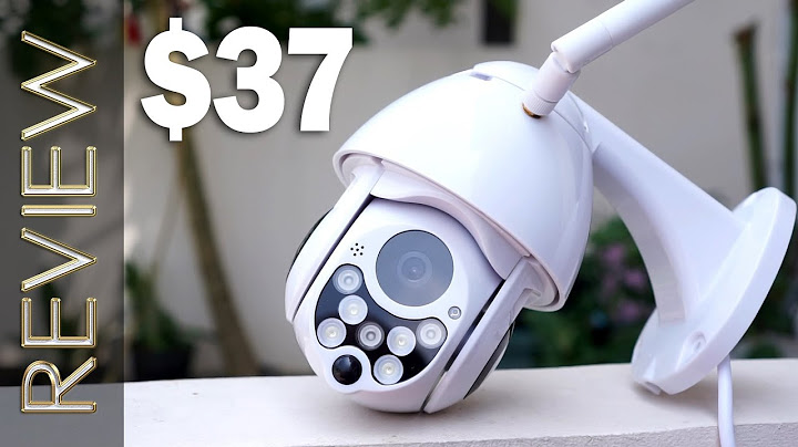 Testing The Cheapest Outdoor WiFi PTZ IP Camera I Could Find - Besder Security Camera Review