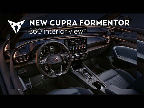 Check out the new CUPRA Formentor 360 interior view