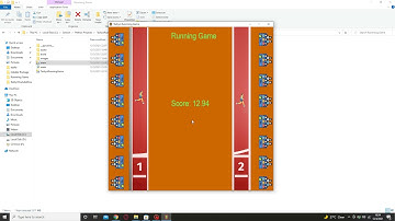 Running Game Python Pygame