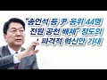 안철수 국민의힘 혁신위원장이 성공하려면!