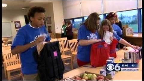 CBS 6 Albany covers the CDPHP Holiday Appeal kickoff