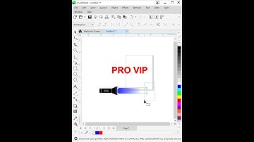 Huớng dẫn CorelDraw. Tạo chiếc đèn bin siêu sáng create a super bright flashlight