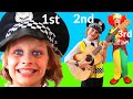 BIGGY THE POLICEMAN&#39;s FUN TALENT SHOW Pretend Play w/ The Norris Nuts