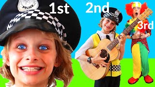 BIGGY THE POLICEMAN's FUN TALENT SHOW Pretend Play w/ The Norris Nuts