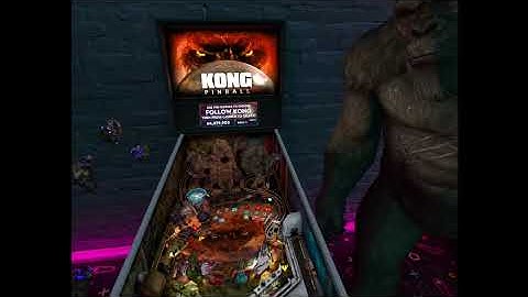 KONG Pinball FX VR Gameplay! 🤯 King of Skull Island Table Look! (Godzilla vs. Kong Pack)