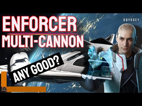Elite Dangerous Gameplay - Enforcer Cannon on Make a GIF