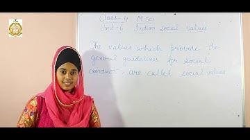 Class 4 / 2nd Semester / Moral Science / Chapter 6 / Indian Values