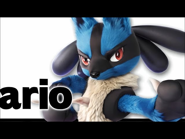 lucario, pokemon, smash bros, sharp, rendered in, Stable Diffusion