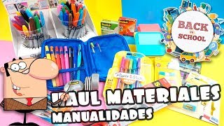 HAUL MATERIALES PARA REGRESO A CLASES|Manualidades|DIY