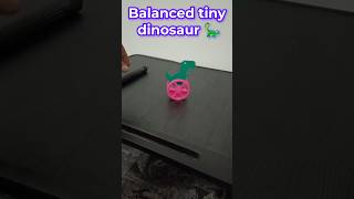 How Is This Balancing? 🤯 | 3D Printing tiny dinosaur #shorts