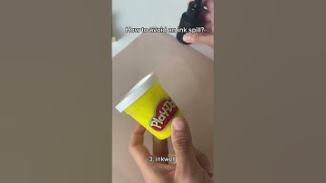 How to Avoid an Ink Spill for Calligraphy Writers! #shorts