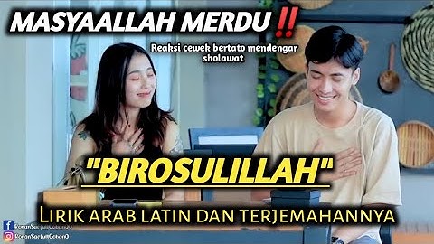 MASYAALLAH‼️ REAKSI CEWEK BERTATO MENDENGAR SUARA MERDU BG RONAN | BIROSULILLAH LIRIK