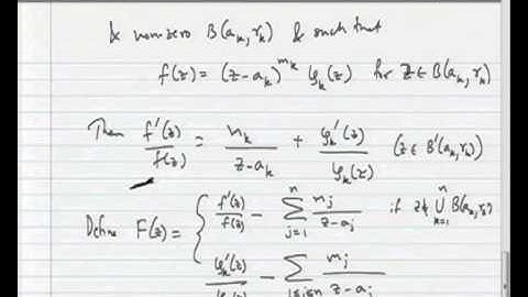 Mod-04 Lec-05 Counting the Zeroes of Analytic Functions