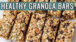 Money-Saving Recipe! | Homemade Healthy Granola Bars {Crispy or Chewy} image