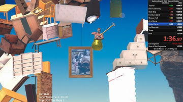 Getting over it Snake Category World Record 2:34.219