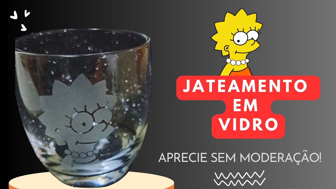 Como Jatear Vidro Profissional! Corte Vinil na Scanncut e Máquina de Jatear portátil😍