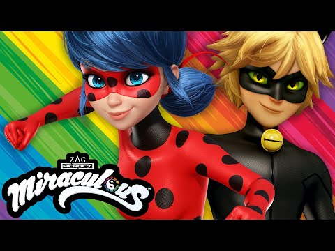 1 HOUR MIRACULOUS, 😍 LADYBUG & CAT NOIR 🐞