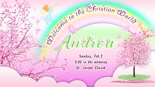 Christening Video Invitation