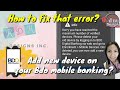 How To Add New Device on Bdo Mobile Banking | Rdm Designs Tutorial