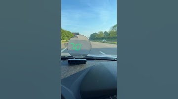 GPS + Beidou Dual-Chip technology for an accurate HUD 🤯 #cargadgets #cars #tuning