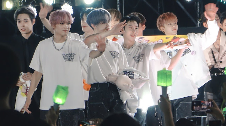 [4K] 220618 드림콘서트 엔딩 NCT 127 도영 & NCT DREAM focus ‘PARTY + LOVE ME RIGHT’ @ DREAM CONCERT