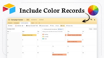 How to include color in Airtable records (Make Your Data Pop)