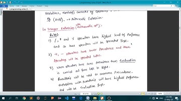SAITM B TECH 2ND SEM APPLIED SCIENCE PROGRAMMING FOR PROBLEM SOLVING LECTURE 21