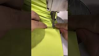 This pleat technique is simple, elegant, and so satisfying #sewing #DIYfashion #lifehacks