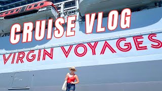 Beach Club at Bimini | Eating at Extra Virgin & The Wake | Adults Only Cruise with Virgin Voyages