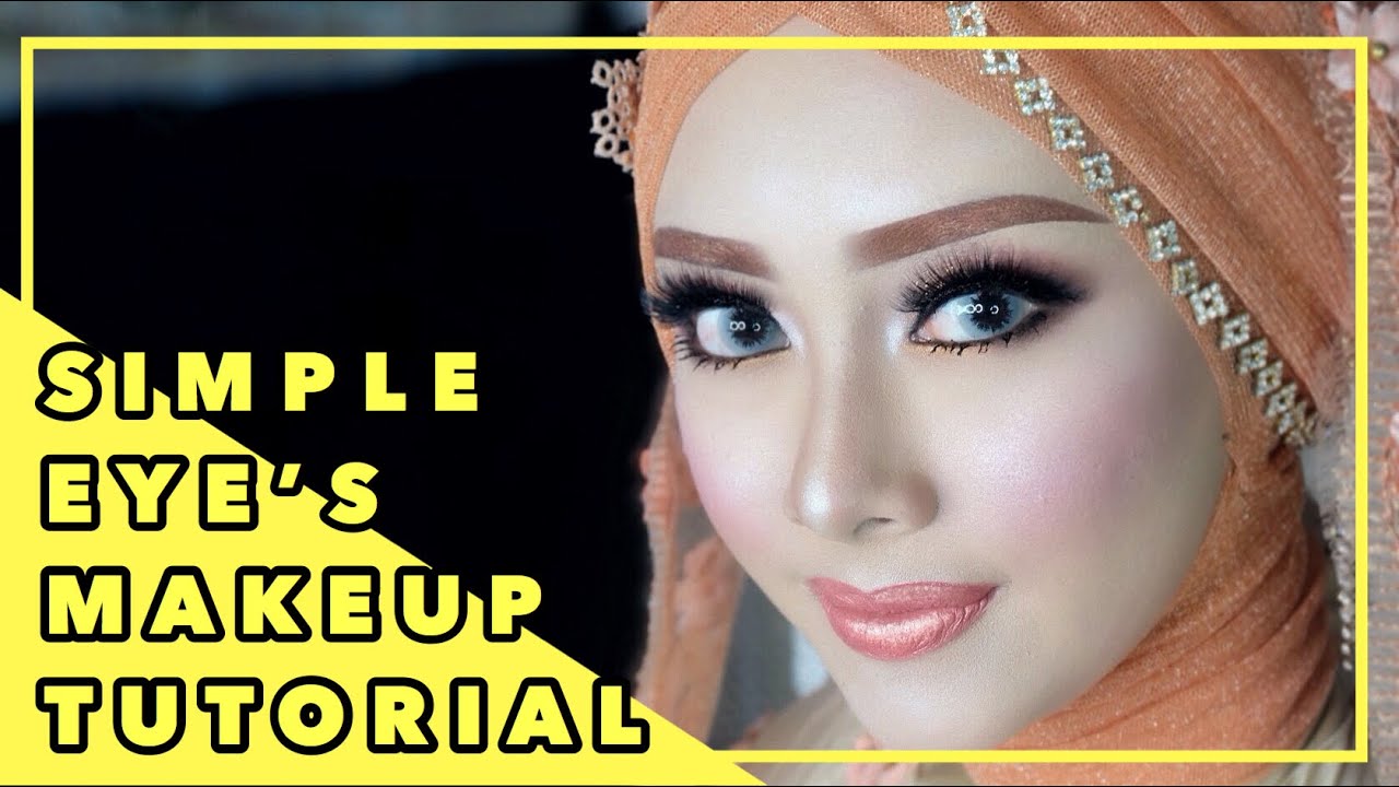 Simple Eye Makeup For Wedding Tutorial ARI IZAM YouTube