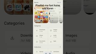 Pixellab Me Font Kaise Add Karen....#shortvideo Smart Academy #ytshorts 💥#pixellab