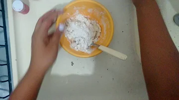 Pode colocar guache na massinha caseira?