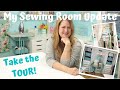 My Sewing Room Updates   Take the Tour!