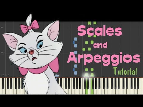 the-aristocats---scales-and-arpeggios-🎹-piano-cover-+-free-piano-sheet