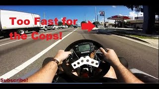 Shifter Go Kart 90 mph on the Street vs the Police in Florida