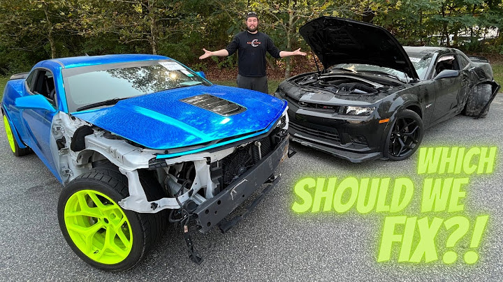 I Bought 2 TOTALED Z28 Camaros At Salvage Auction