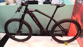 2018 Ducati E-Mtb Ht Electric Mountain Bike - Walkaround - 2017 Eurobike