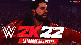 WWE 2K22 - Seth Rollins Entrance | 4K 60 FPS Official