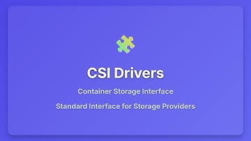 Understanding CSI Drivers: The Standard Interface for Kubernetes Storage Integration
