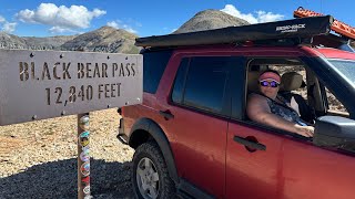 7 Land Rovers Take on Black Bear Pass & Imogene Pass | Ouray, Colorado