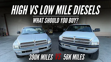 Kolik kilometrů je pro naftový vůz hodně?