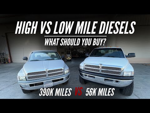High Vs Low Mile Diesel Trucks | What Should You Buy