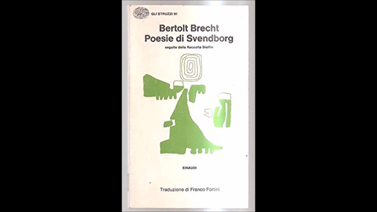 Bertolt Brecht Ballata Delle Vedove Di Osseg Youtube