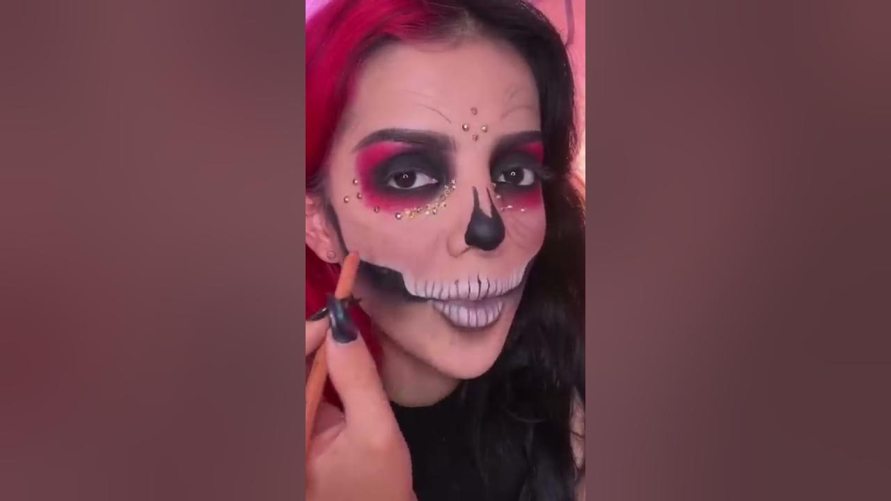 Otro estilo de catrina para el #DíaDeMuertos #shorts - YouTube