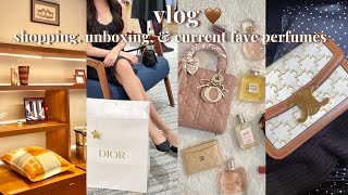 vlog 🤍 Celine bag, Hermès & Dior shopping, perfume favorites 💫 exploring mitsukoshi ✨ philippines