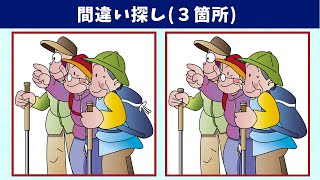 картинка: Найдите 3 отличия | Иллюстрация Версия #515