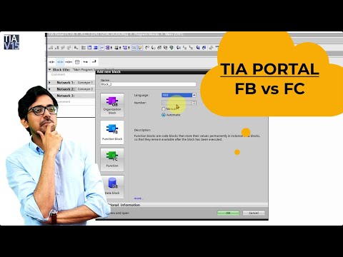 TIA Portal - FB vs FC | Modular Programming | How to use FC and FB | With Examples | Urdu/Hindi