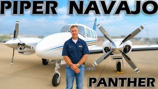 Piper Navajo  Twin Engine Beast  Panther Conversion