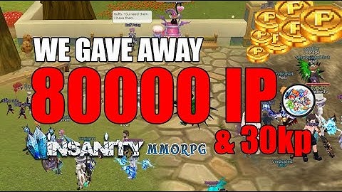 Insanity Flyff - 80000 IP & 30000 Perins Catch Me (Challenge)