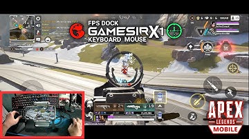 Apex Legends Mobile Test Menggunakan Keyboard & Mouse | Battledock GameSir X1/Z1/Z2 + FPS DOCK